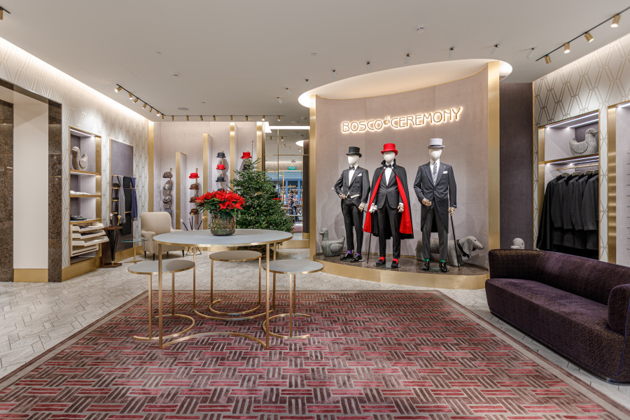 В BoscoCeremony открылось пространство для мужчин