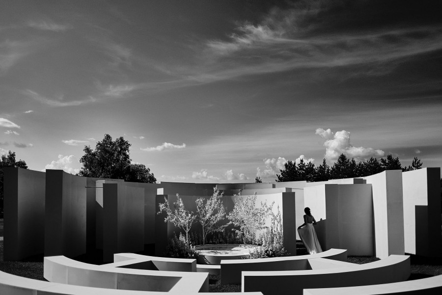 Свадьба в лабиринте: концептуальный проект агентства Feerique