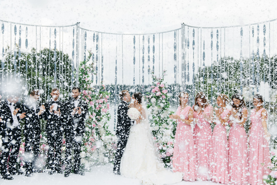 SvadBerry: свадьба c цветочным оформлением в нежных