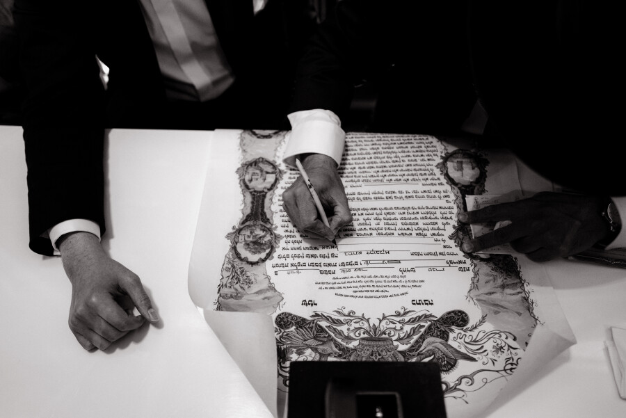 Еврейские традиции в современном прочтении на свадьбе