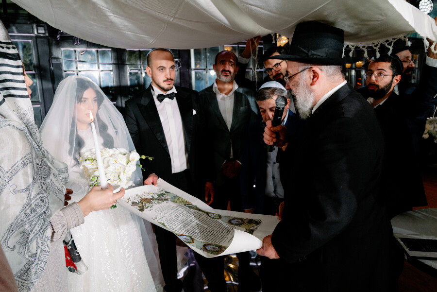 Еврейские традиции в современном прочтении на свадьбе