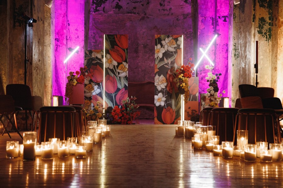 Альтернатива цветочному декору: как актуально оформить свадьбу