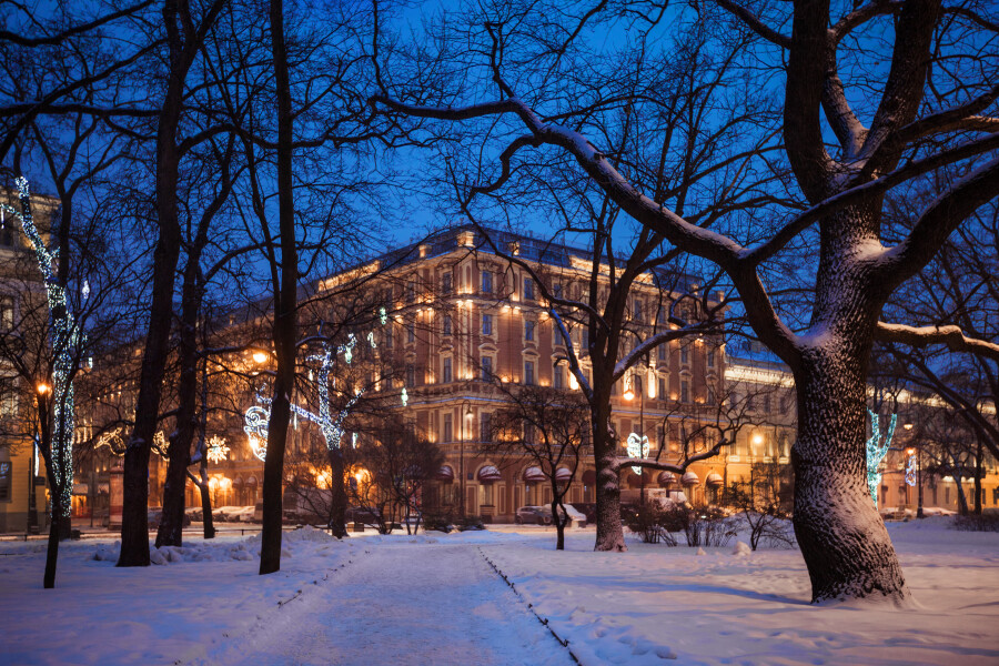 Новый год 2023 в «Гранд Отеле Европа»