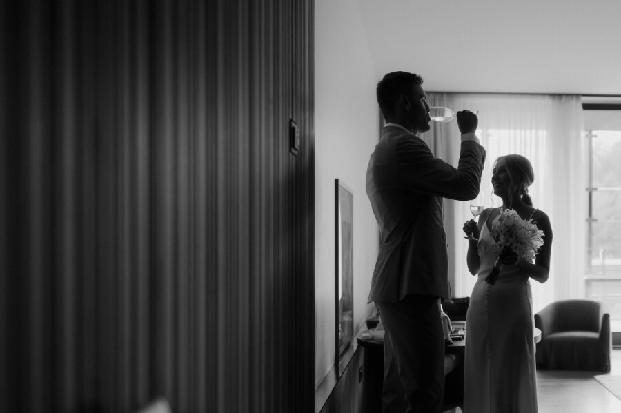 Лаконичная роспись в Барвихе и свадьба c