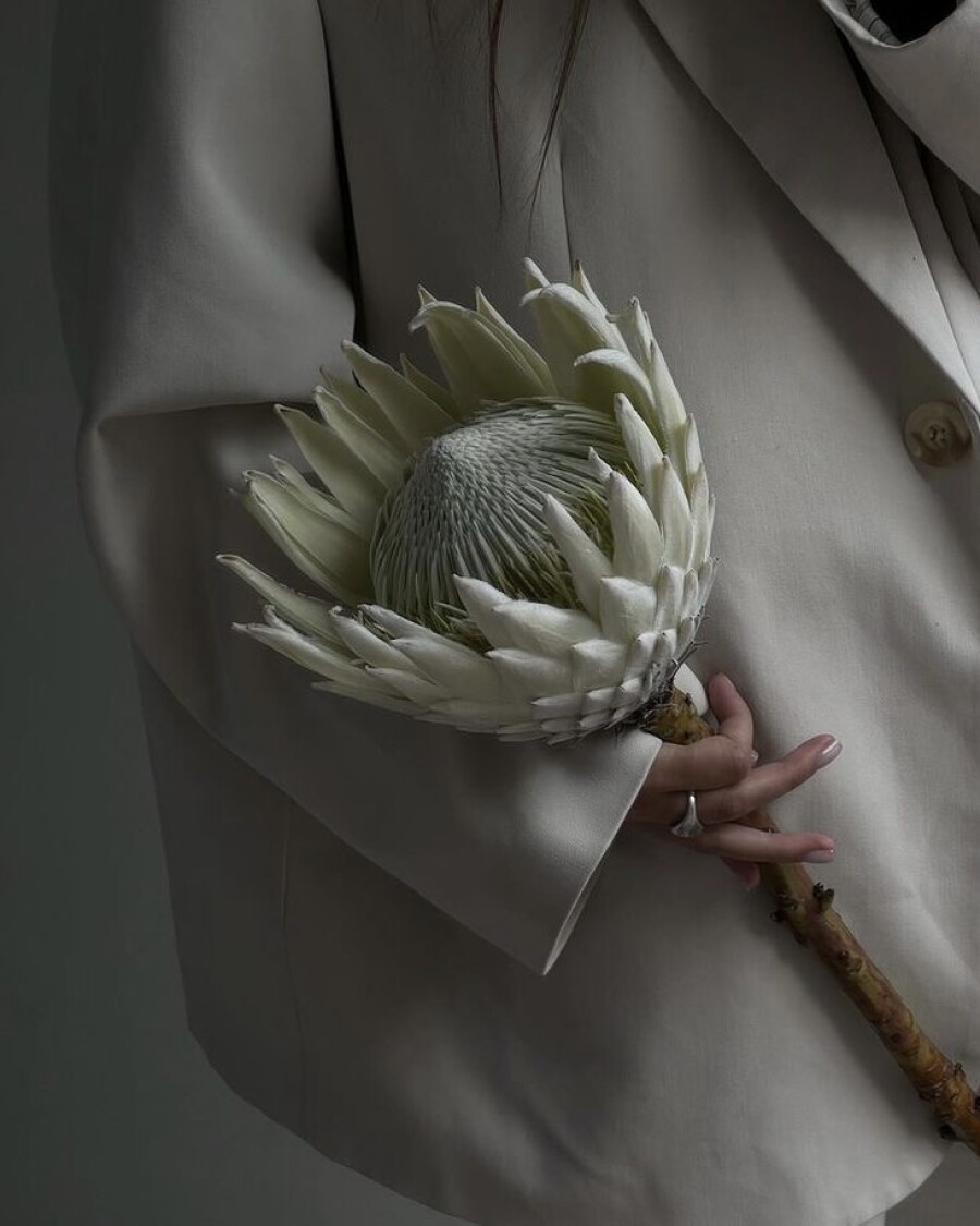 25 стильных идей для свадебного букета в