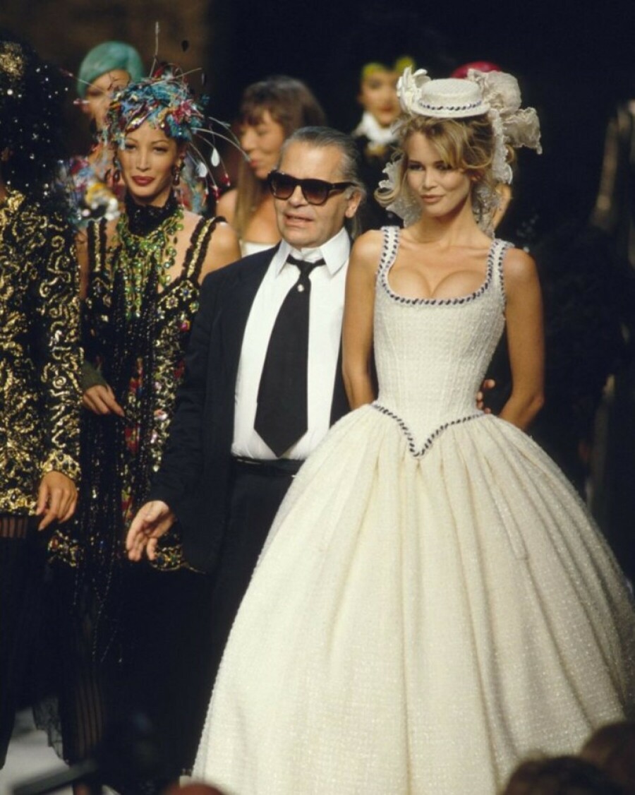 Невесты Карла Лагерфельда: свадебное вдохновение от легендарного