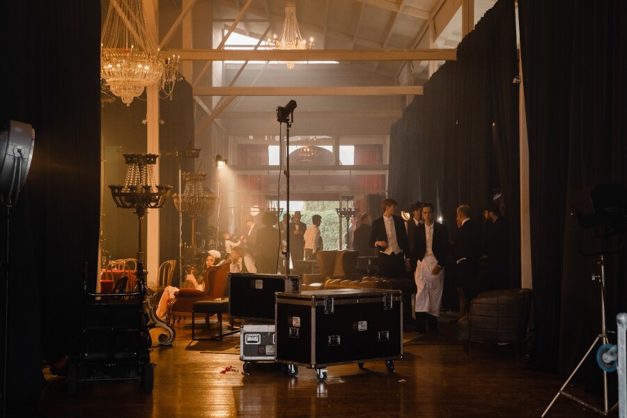 «Золотой век Голливуда» на предсвадебной вечеринке, до