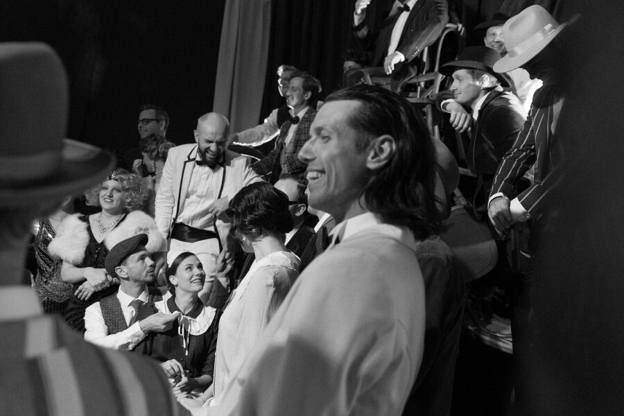 «Золотой век Голливуда» на предсвадебной вечеринке, до