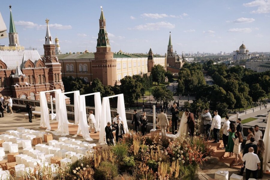 Свадьба под открытым небом: лучшие площадки с