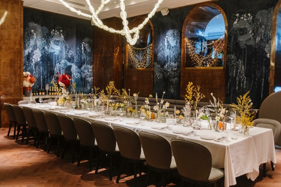 Итальянская свадьба в центре Москвы — в ресторане