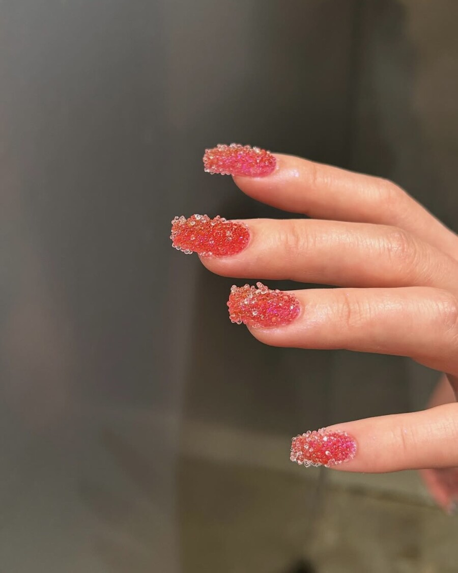 Маникюр на Новый год Красной Огненной Лошади?