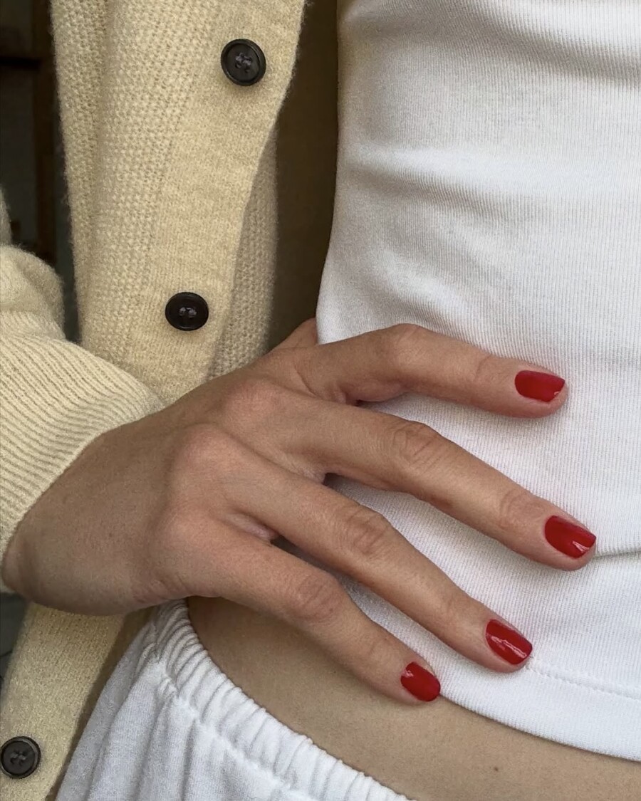 Маникюр на Новый год Красной Огненной Лошади?