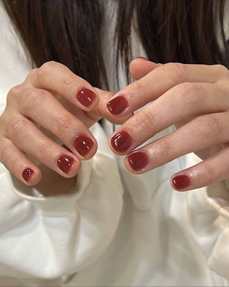 Маникюр на Новый год Красной Огненной Лошади?