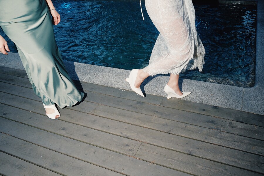 Интервью с невестой: о свадьбе на заднем