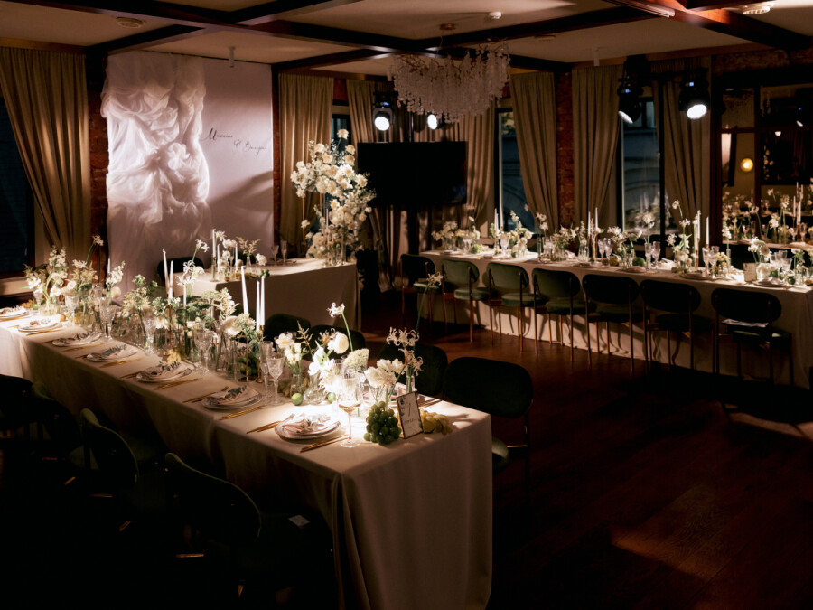 Свадьба в Unica: особняк на Патриарших и