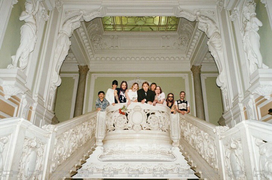 Смотрим свадебную fashion-съемку Марии Миногаровой и Александра