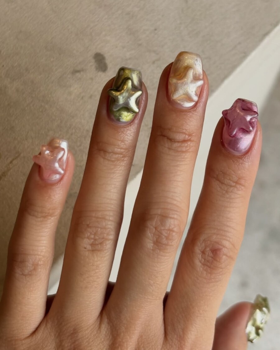 Главные тренды маникюра на длинные ногти —