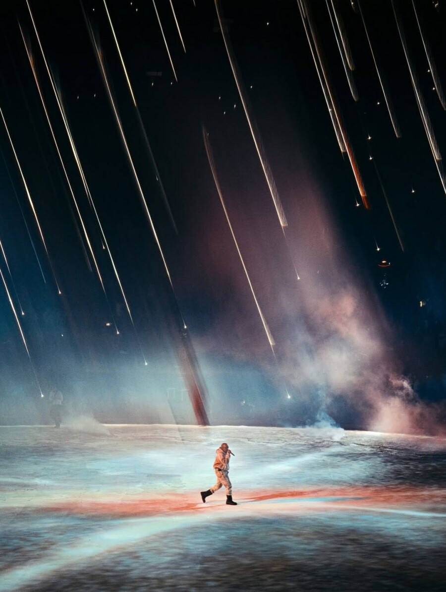 Посмотрите, как прошел концерт Канье Уэста в