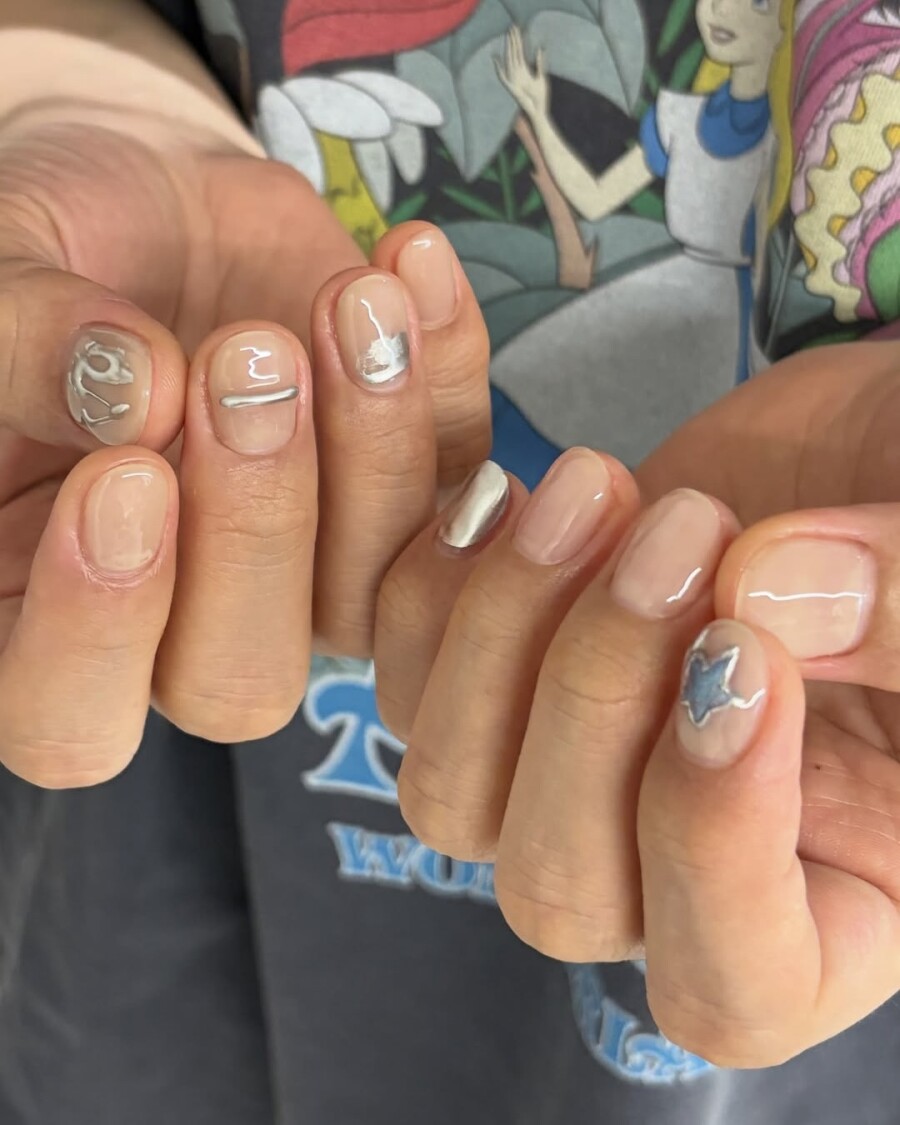 Главные тренды маникюра на короткие ногти —