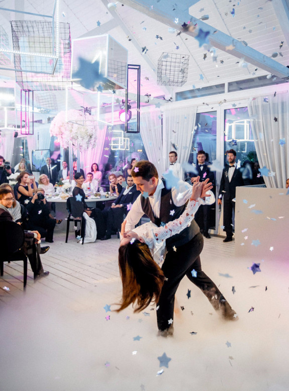 Свадьба в стиле глэм рок I Фото и пример