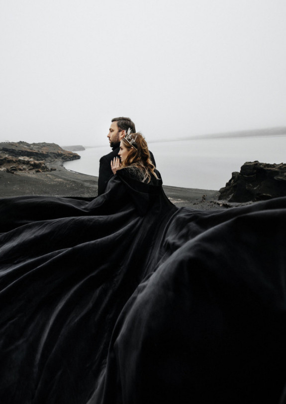 Исландия — завораживающая локация для предсвадебной съемки