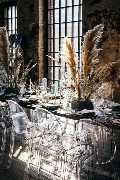 Необычное оформление свадьбы и свадебного зала