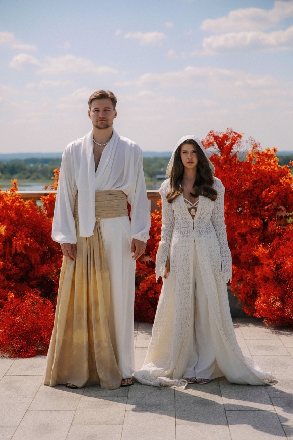 Интервью с женихом о свадьбе на Вилле Микетти, вдохновленной «Дюной» и «Мастером и Маргаритой»