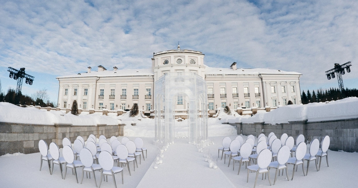 Как провести церемонию под открытым небом зимой?