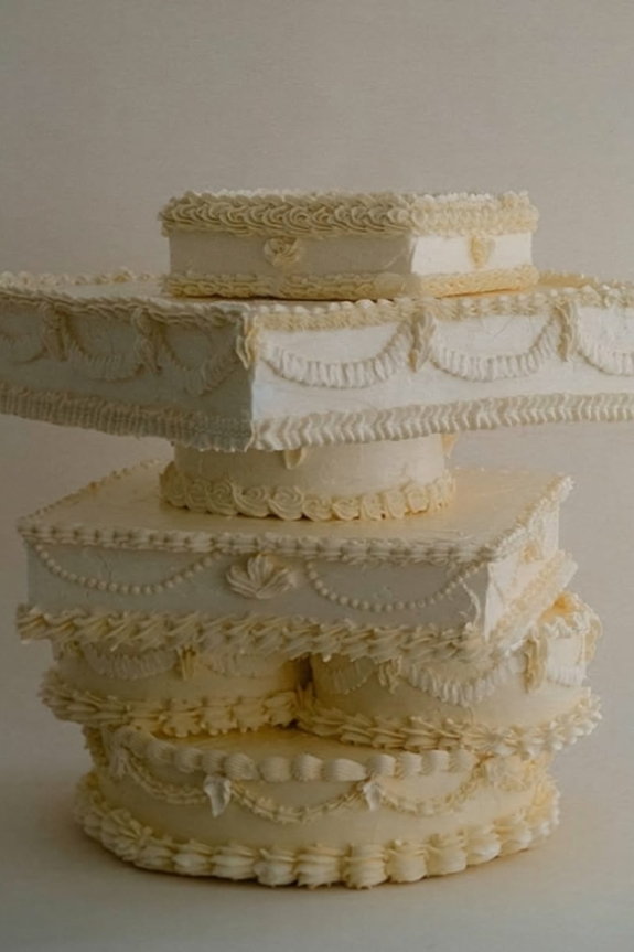 Свадебный торт: 30+ идей для декора в стиле ламбет