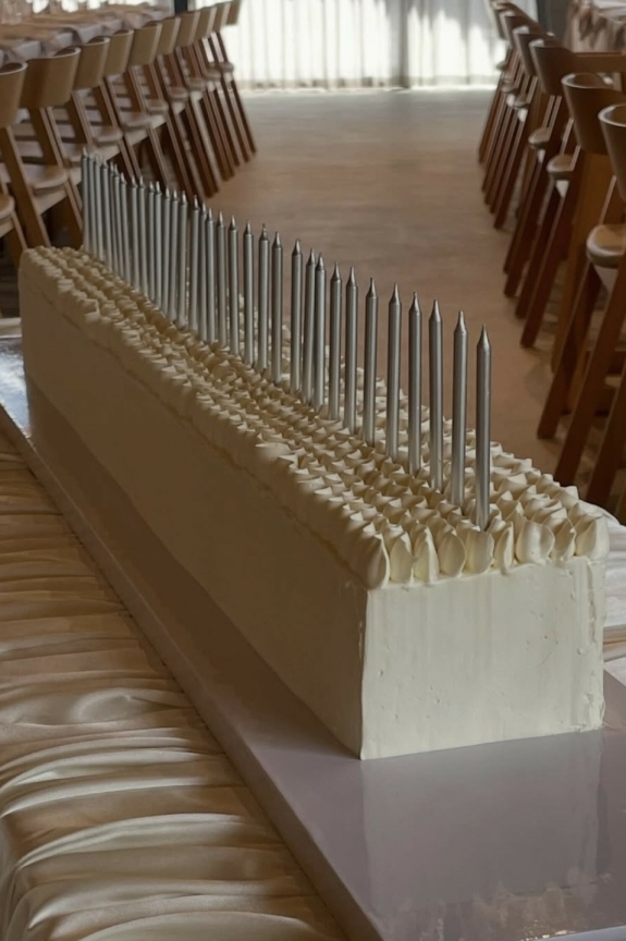 Длинный свадебный торт: модные идеи для оформления