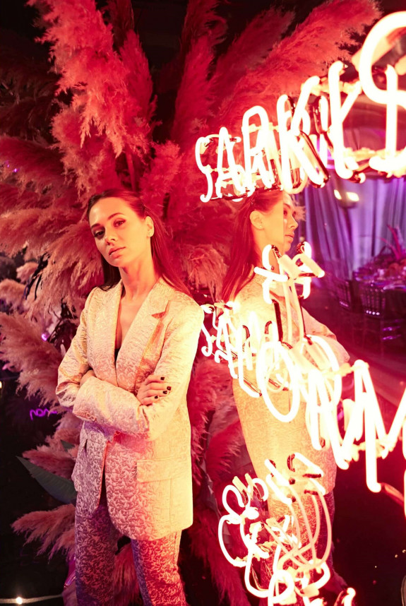 Мария Герман организовала вечеринку в стиле Louis Vuitton