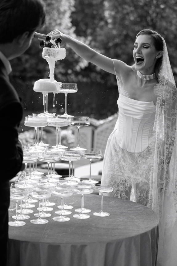 Свадьба Russian Wedding Group, построенная на контрастах