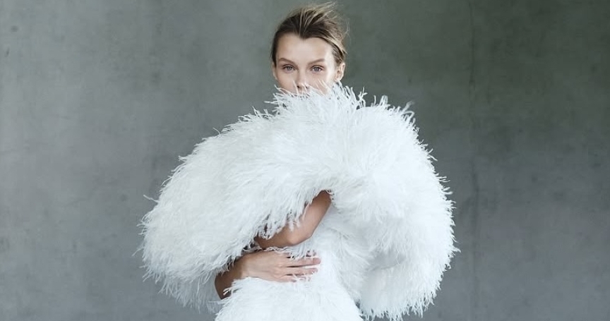 Что надеть со свадебным платьем зимой, чтобы