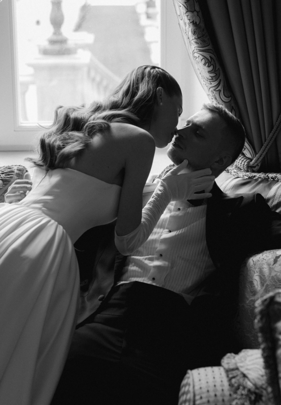 Свадьба в стиле вечной классики на Вилле Микетти