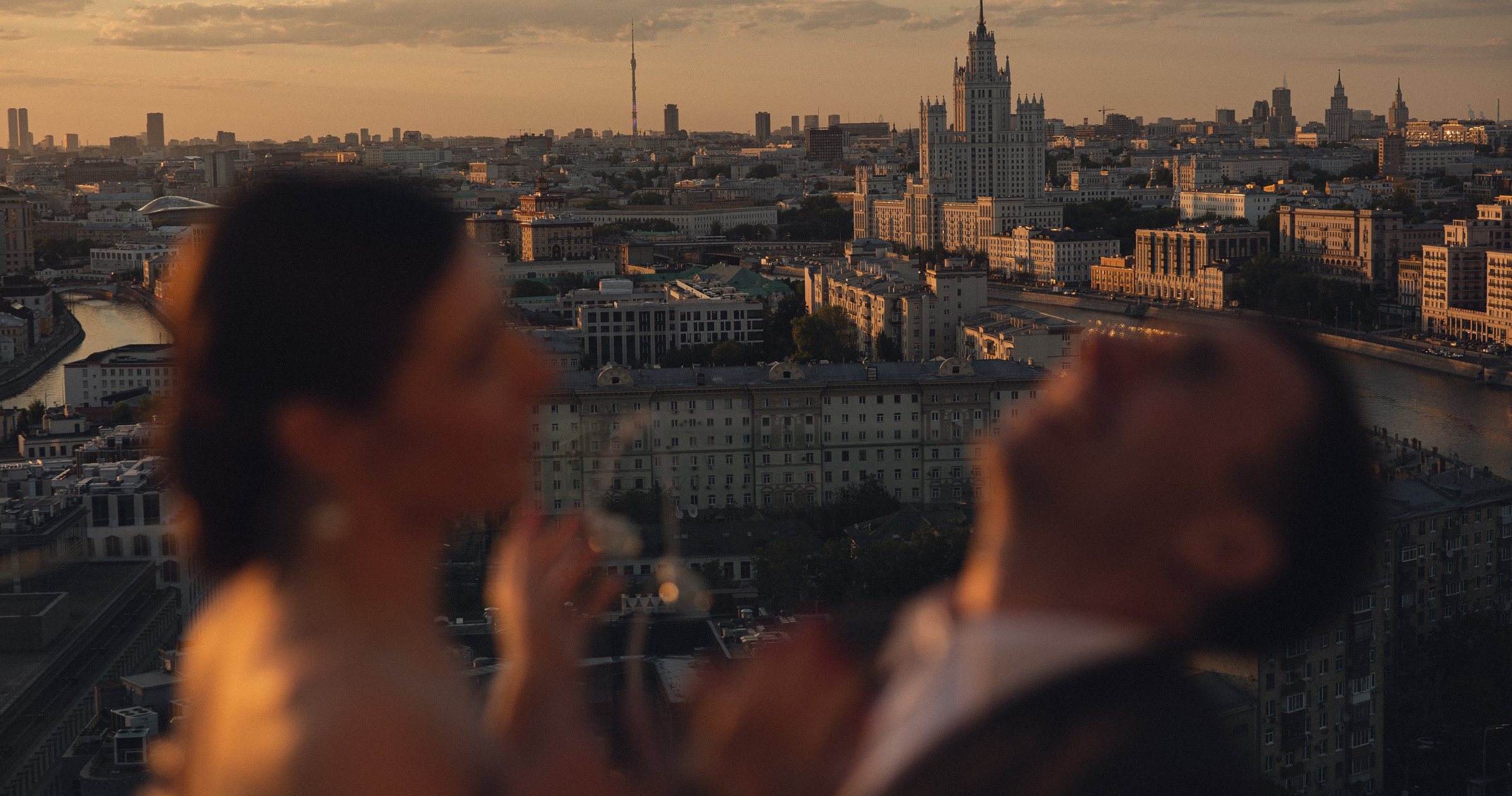 Свадьба с панорамным видом на Москву в