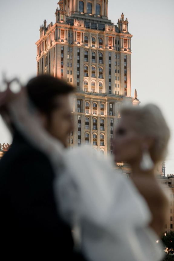 Свадьба с панорамным видом на Москву в