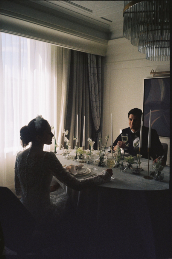 Камерная свадьба на высоте 125 метров —