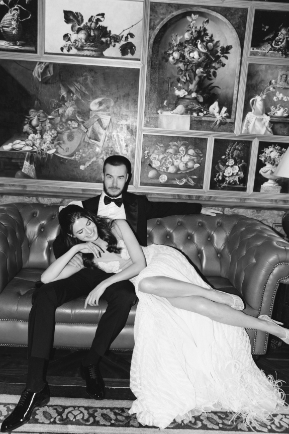 Камерная свадьба Кристины и Виталия Аксеновых-Шабловских в ресторане Il Lago dei Cigni на Крестовском острове