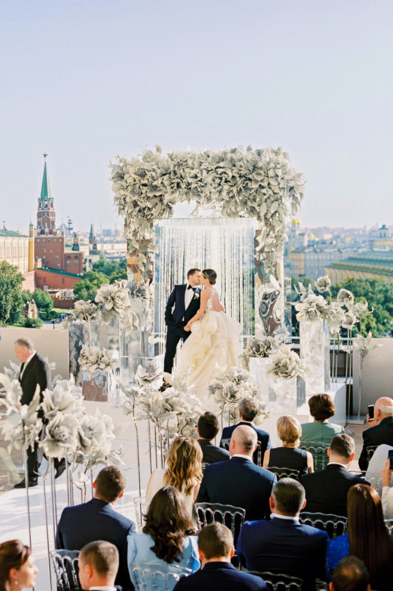 Самые модные варианты свадебной сервировки