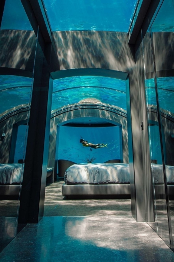 Необычные отели | Отель с жирафами, отель под водой и другие самые необычные отели мира | Куда поехать в медовый месяц