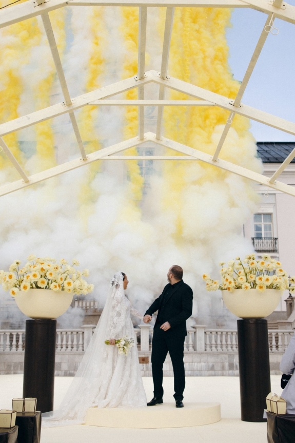 Современная свадьба-сюрприз на Villa Michetti от «Для Двоих»