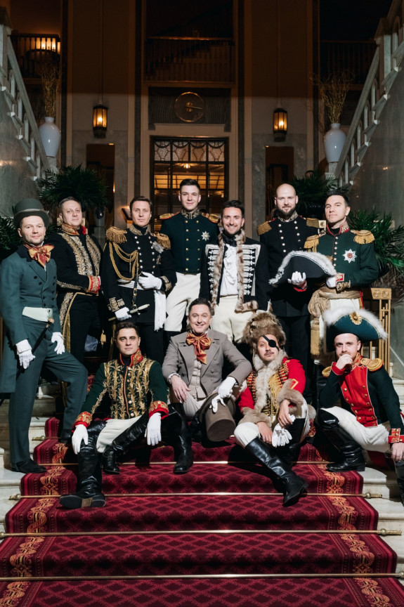 Мальчишник TOP15MOSCOW в отеле BELMOND GRAND HOTEL EUROPE