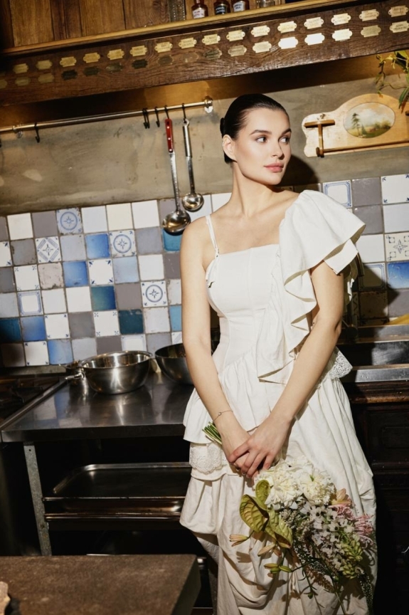 Интервью с невестой о камерной свадьбе в загородном ресторане Gimpel