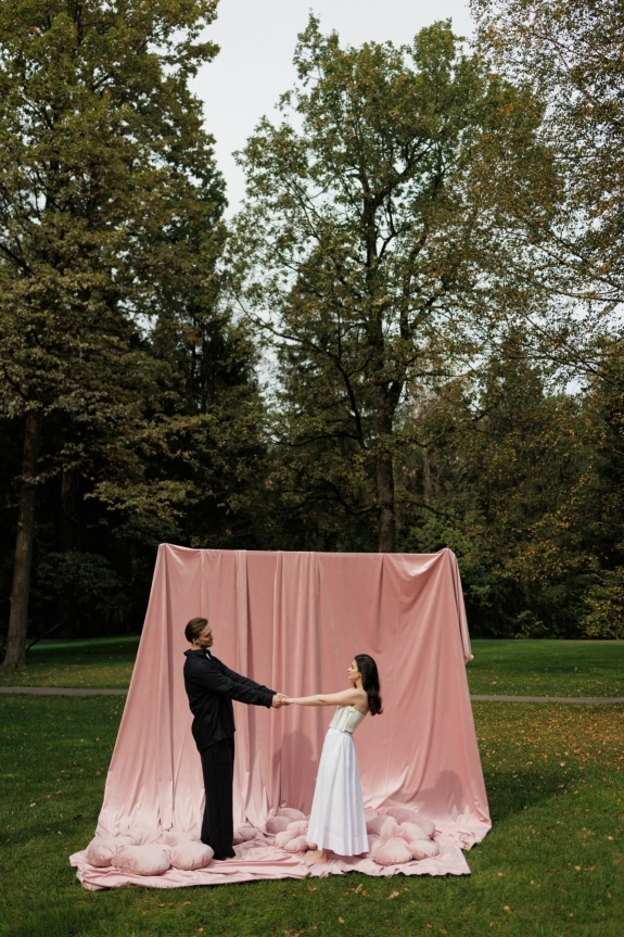 Свадьба в розовом цвете на площадке Hide | Интервью с невестой