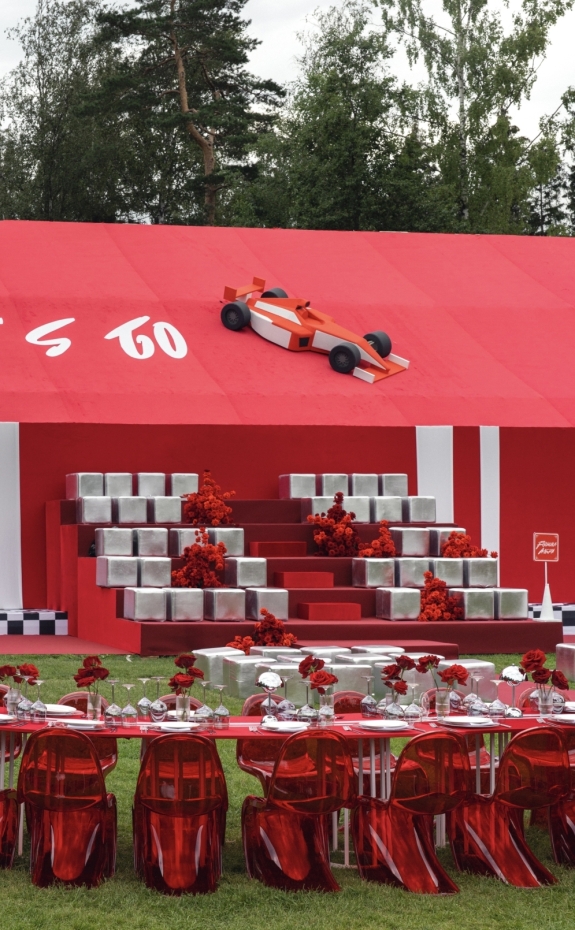 Проект Bonweddings «Формула любви» в Skyriver