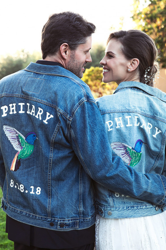 Свадьба Хилари Суонк  | Фото