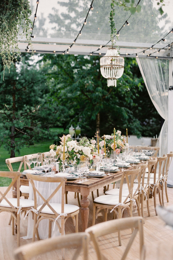 Как организовать свадьбу в загородном доме?