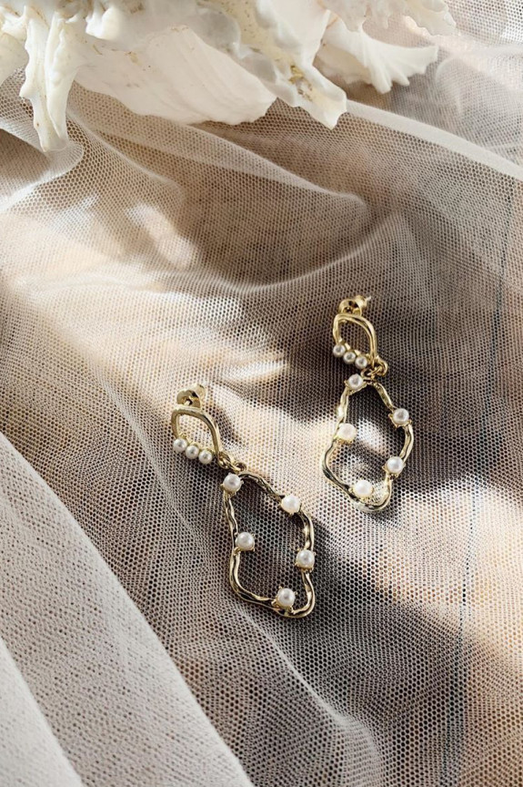 Серьги на свадьбу: 12 вариантов до 7000