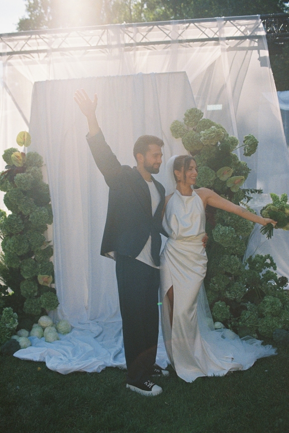 Интервью с невестой о камерной загородной свадьбе