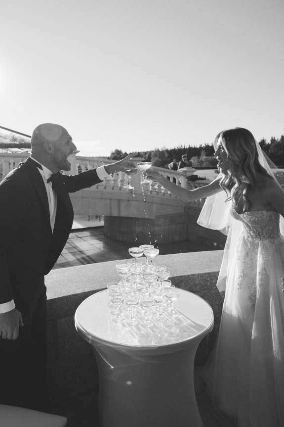 Лаконичная роспись в Барвихе и свадьба c